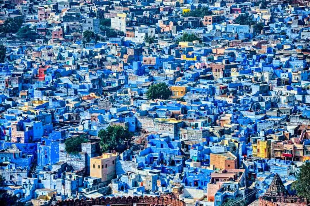 indien jodhpur blue city