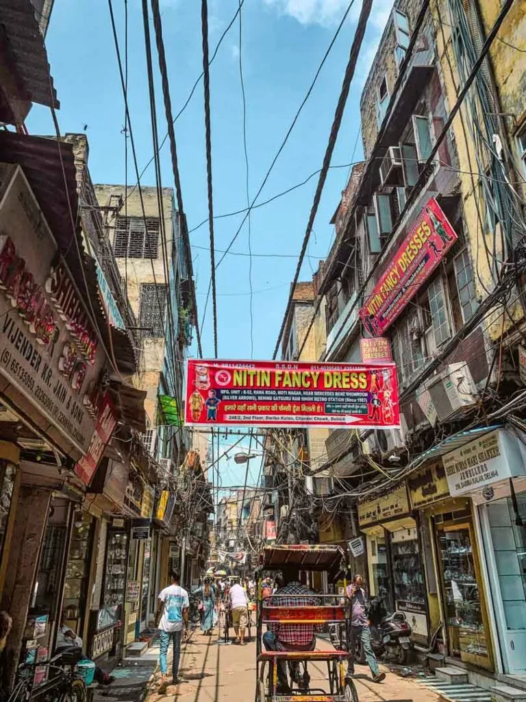 indien neu delhi altstadt
