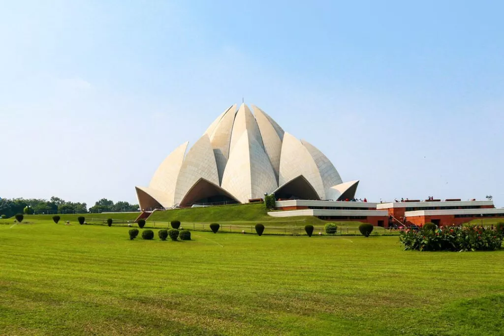 indien neu delhi lotus tempel