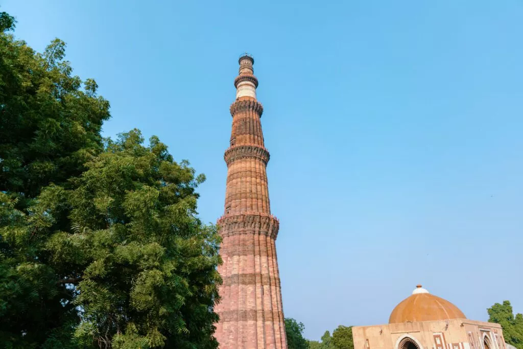 indien neu delhi qutb minar