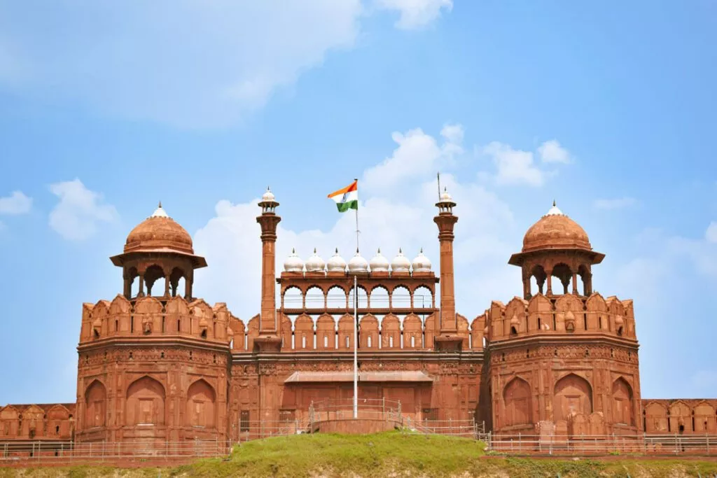 indien neu delhi red fort
