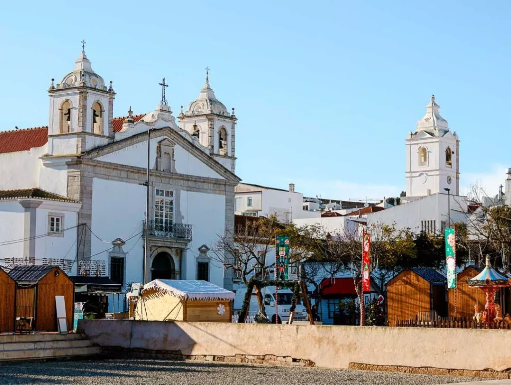 Kirche in der Altstadt in Lagos, Algarve