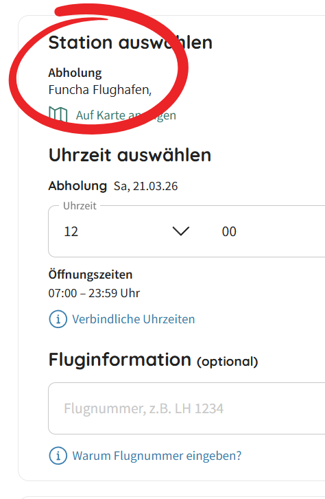 madeira uebersicht billiger mietwagen abholstation