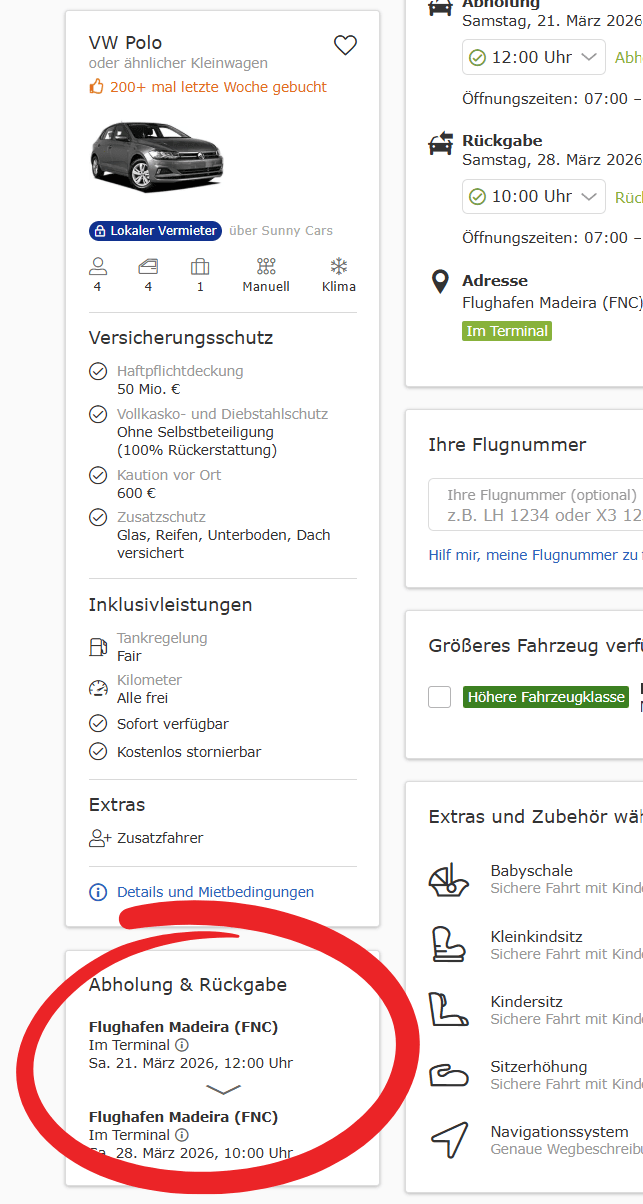 madeira uebersicht check 24 abholstation