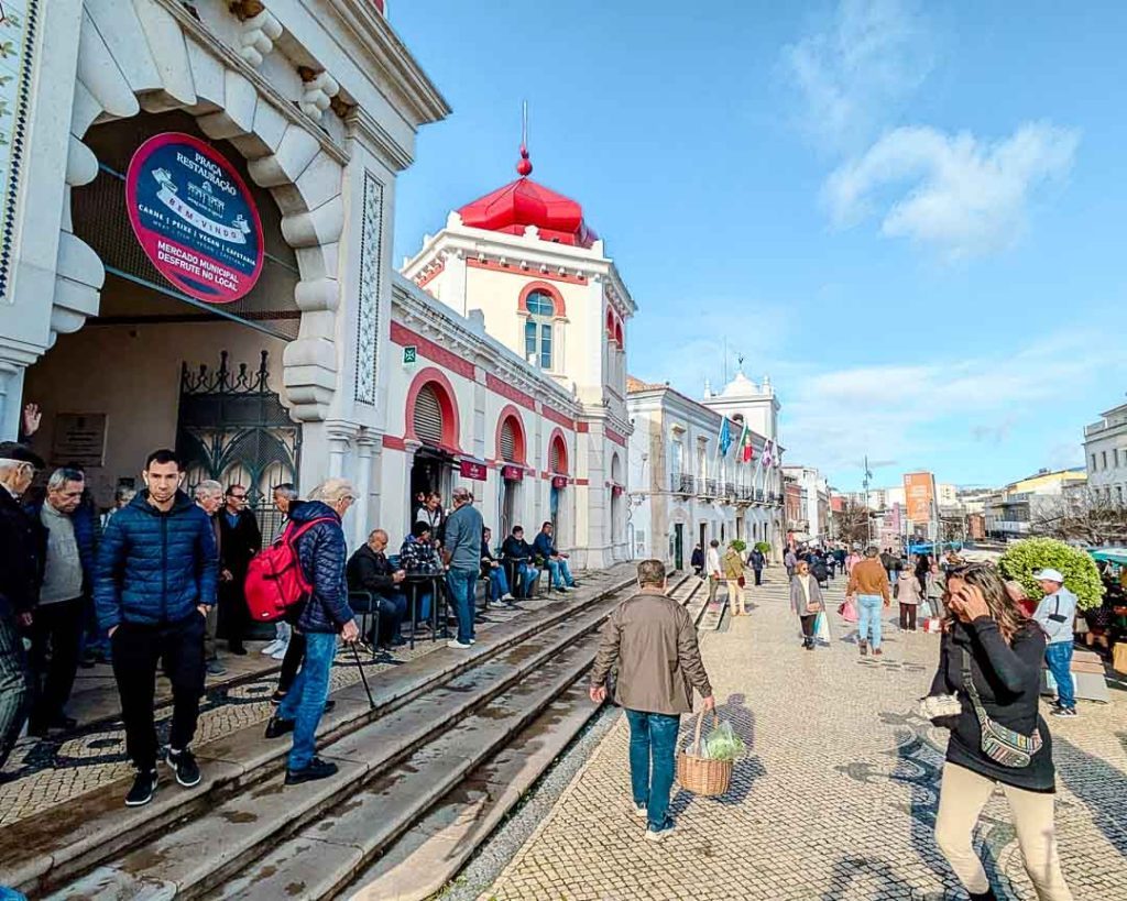 Markt in Loule an der Algarve, Portugal Roadtrip
