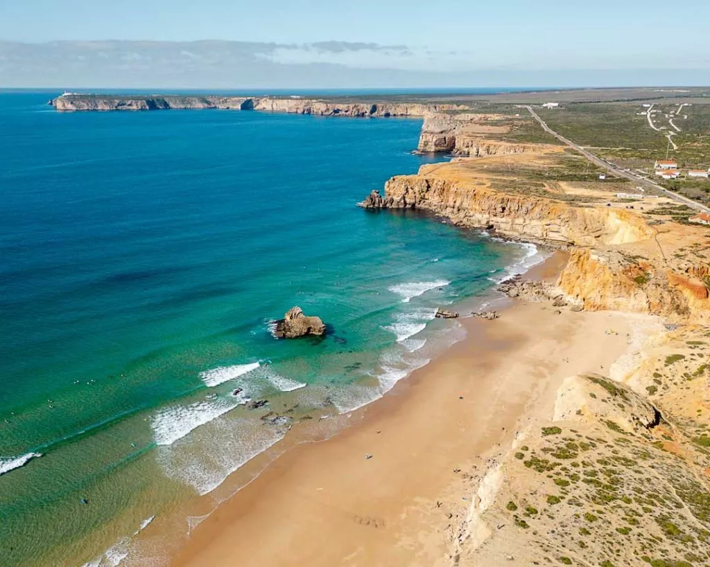 Surferstrand bei Sagres, Algarve