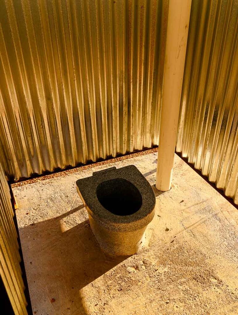 toiletten bei stellplaetzen spitzkoppe