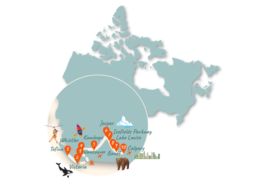 Ostkanada_Route_3-Wochen_Karte_02