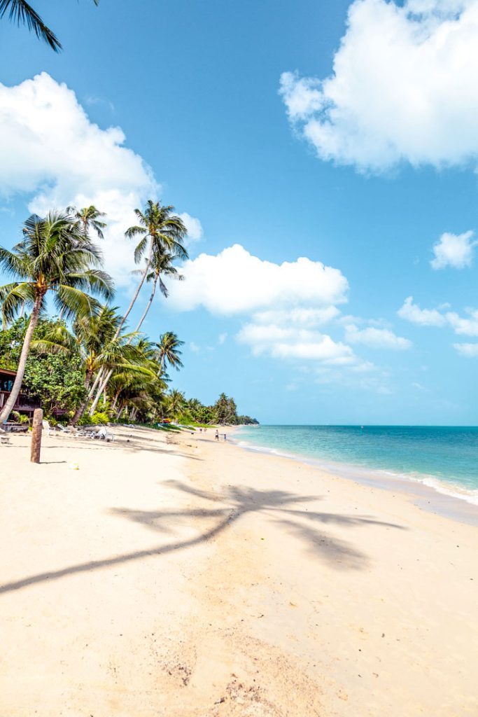 bang por beach auf koh samui thailand