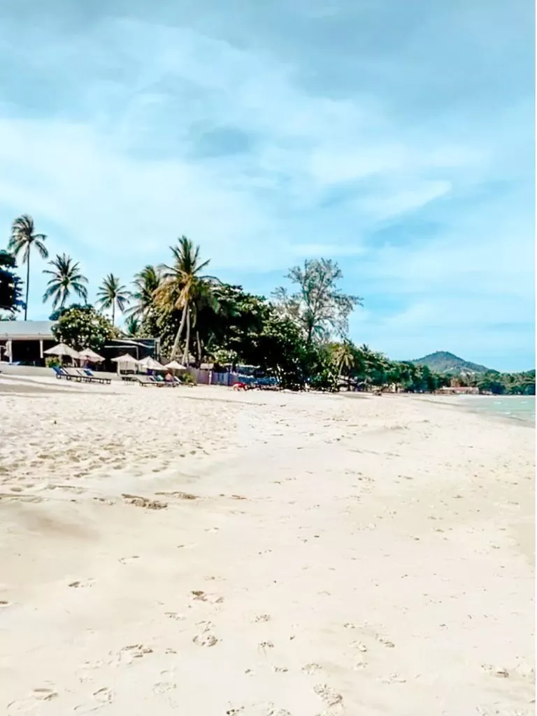 Chaweng Beach auf Koh Samui Thailand
