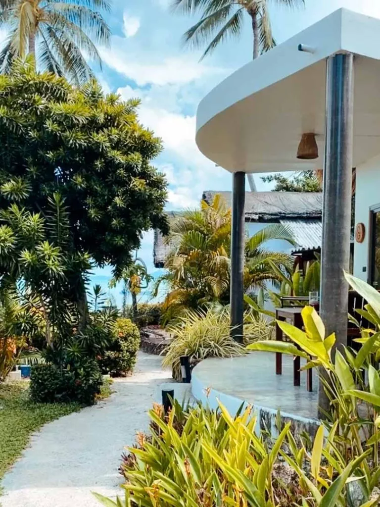 Gartenanlage im Secret Beach Garden Hotel auf Koh Samui