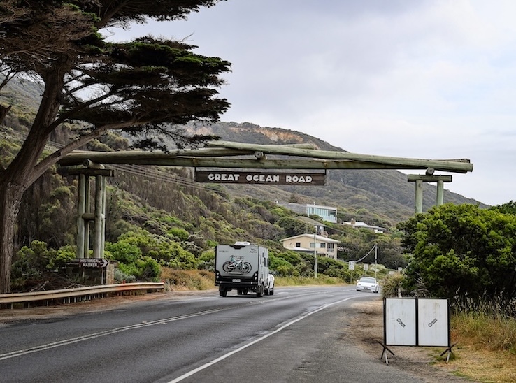 melbourne australien great ocean road memorial arch