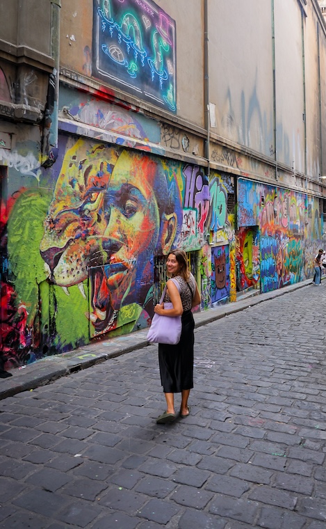 melbourne australien hosier lane