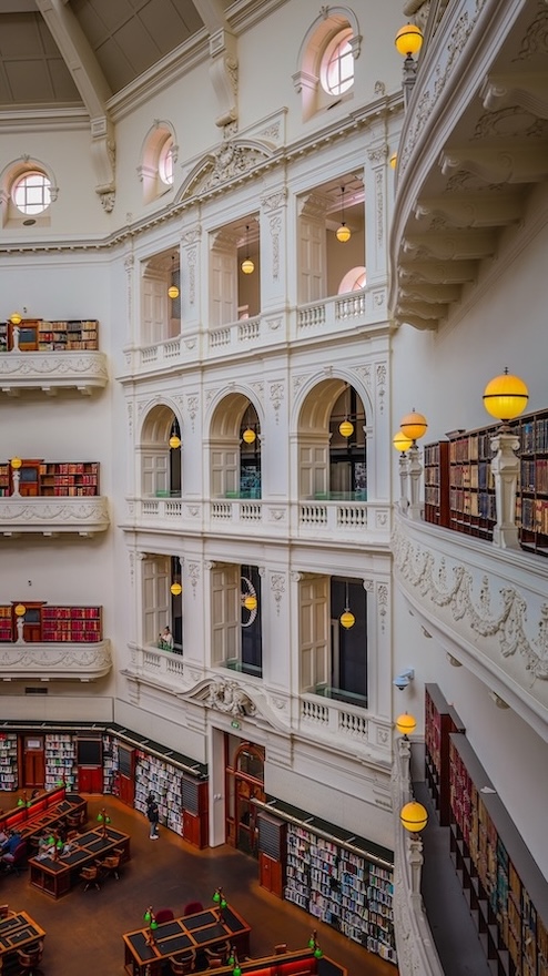 melbourne australien la trobe reading room
