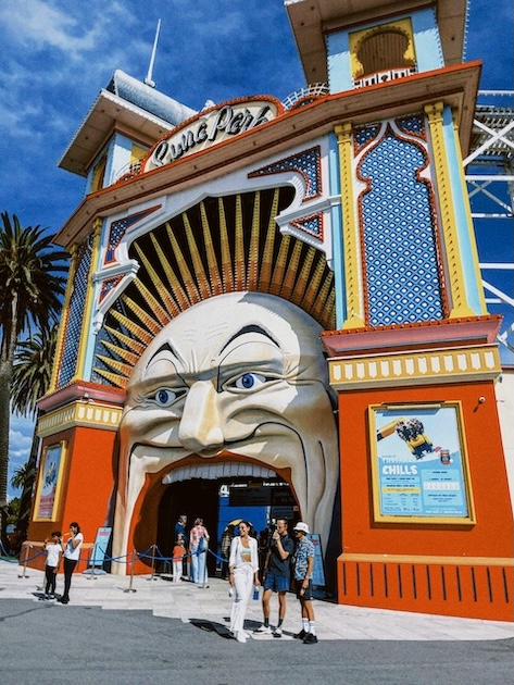 melbourne australien luna park