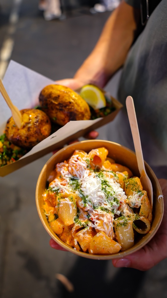 melbourne australien pasta vom queen victoria markt