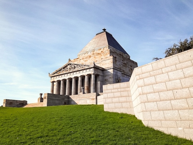 melbourne australien shrine of remembrance 2