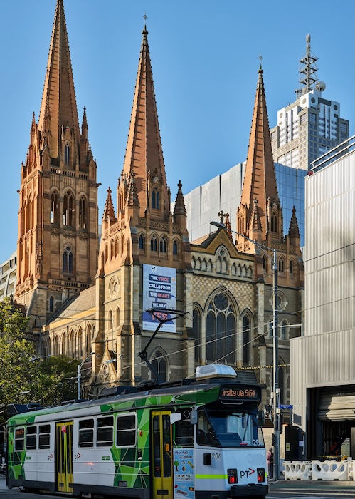 melbourne australien st paul cathedral