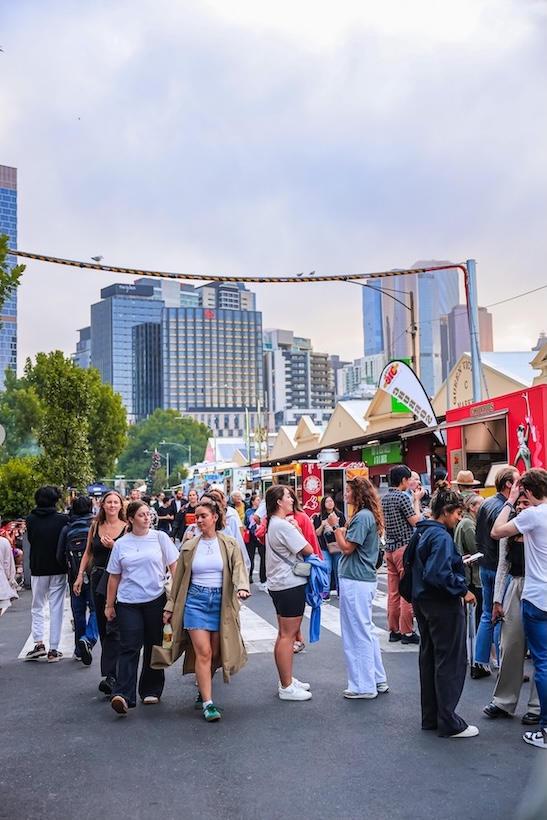 melbourne australien stadtleben