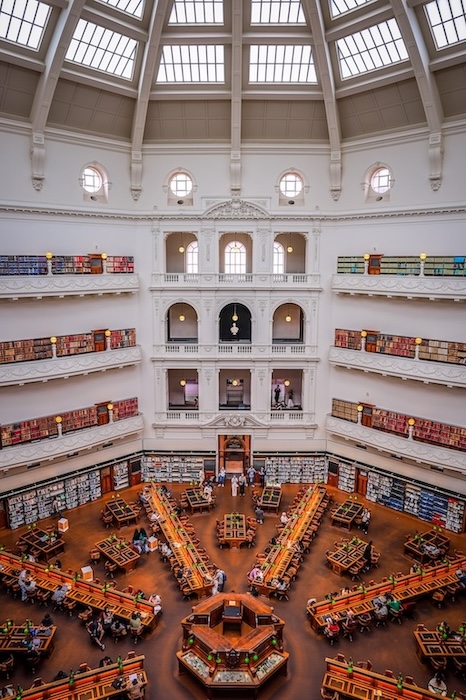 melbourne australien state library victoria