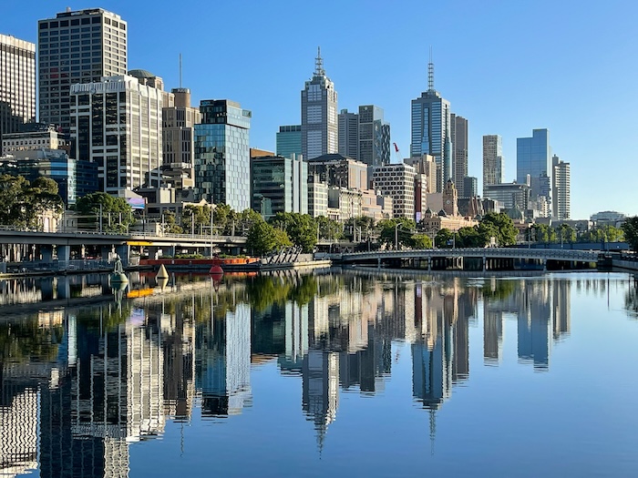 melbourne australien yarra river