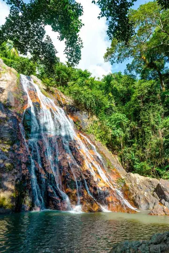Namuang Wasserfall auf Koh Samui Thailand