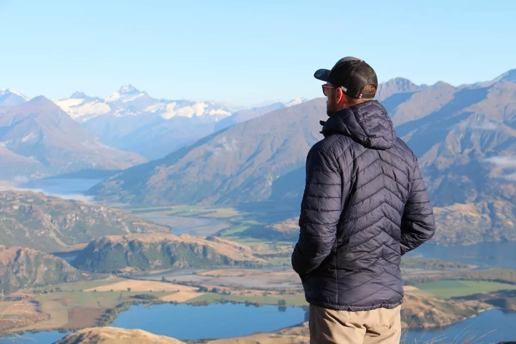 Neuseeland Aussicht vom Roys Peak