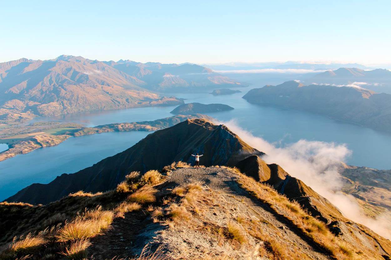 Neuseeland Sehenswürdigkeiten, Roys Peak bei Wanaka