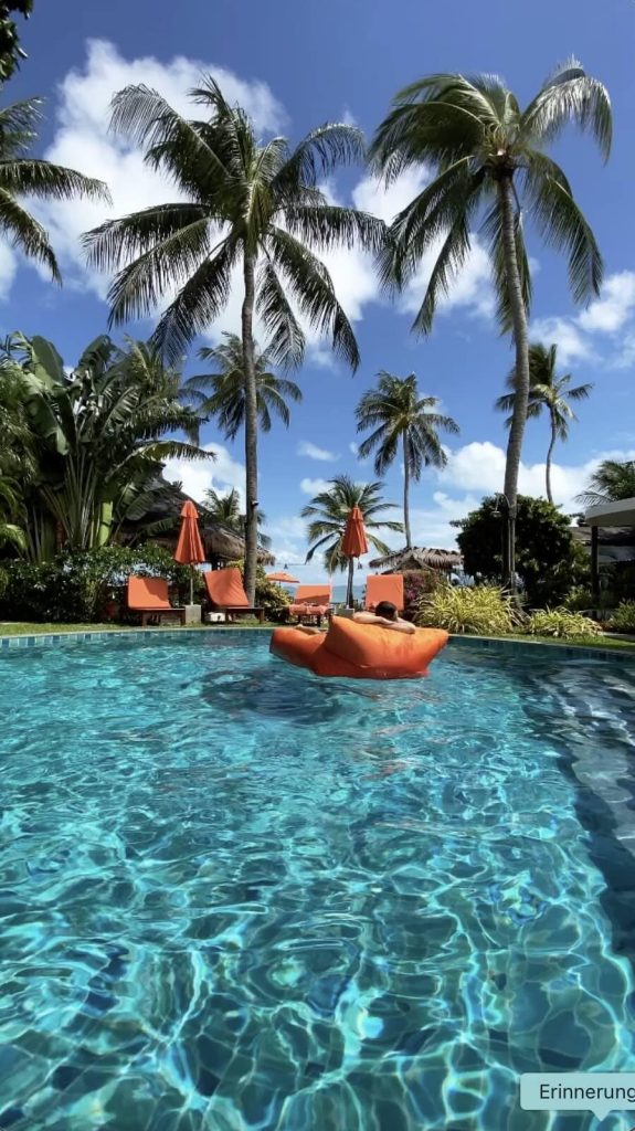 pool im secret beach garden hotel auf koh samui