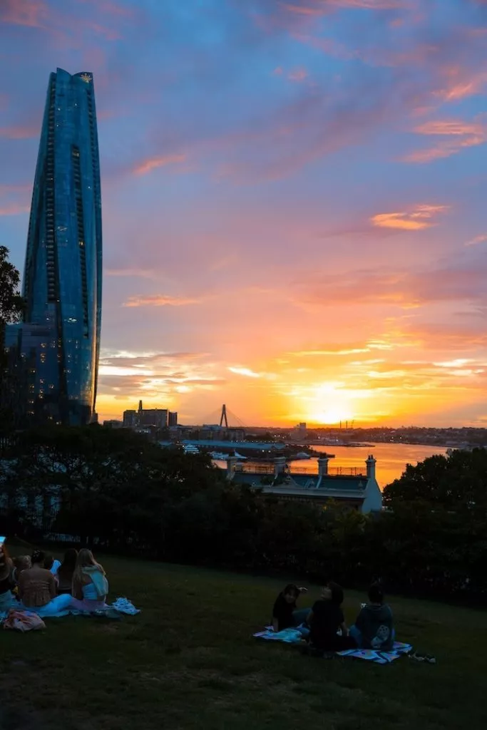 sydney highlights aussicht vom observatory hill park