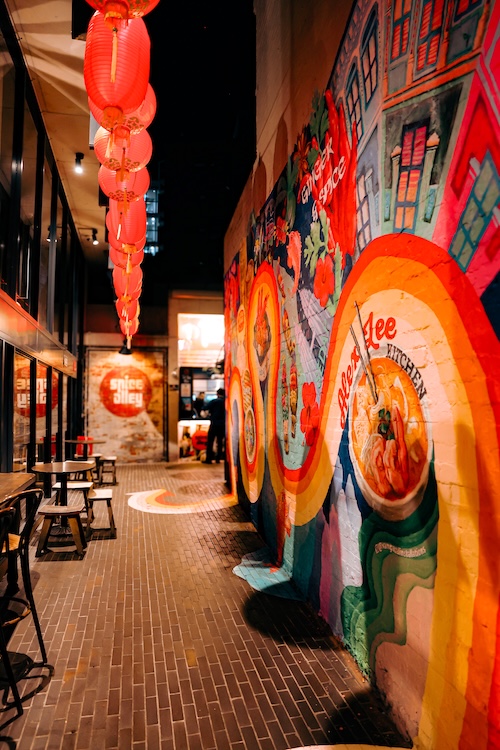 sydney highlights bemalte wand im spice alley