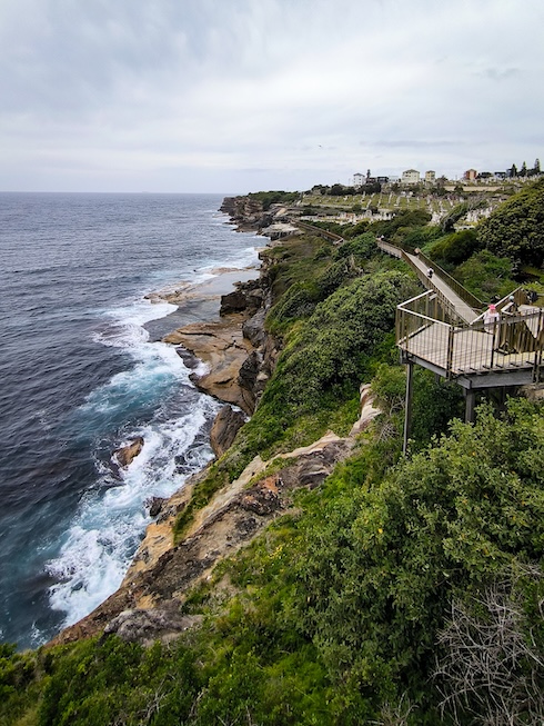 sydney highlights bondi to coogee walk blick auf kueste