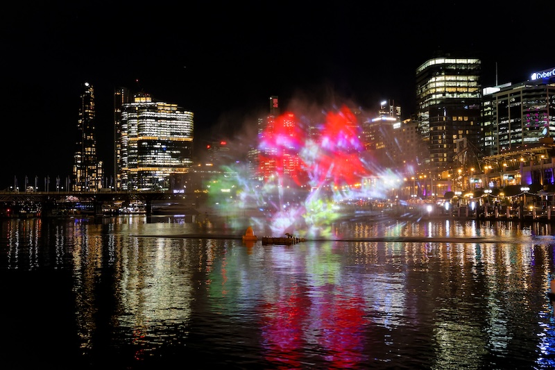 sydney highlights darling harbour licht show am wasser