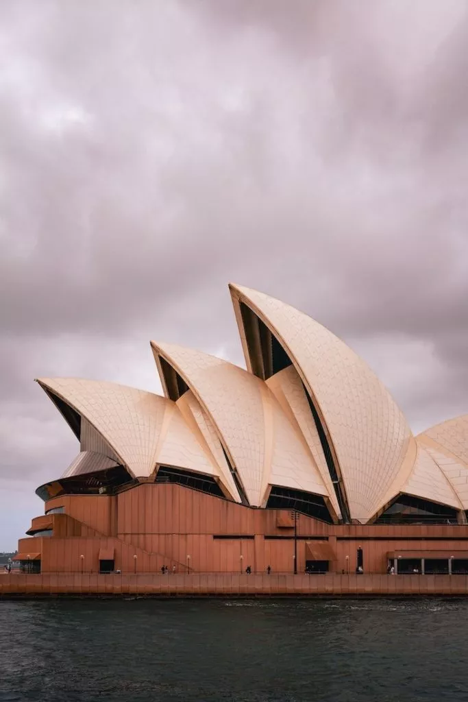 sydney highlights detailaufnahme opernhaus