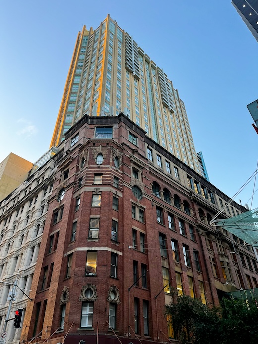 sydney highlights george st gebaeude im stadtteil the rocks