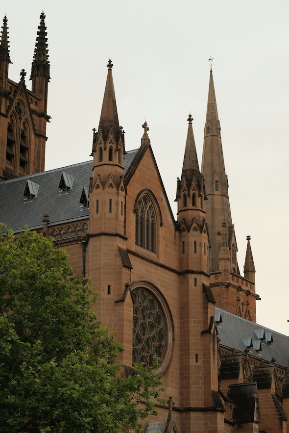 sydney highlights st marys cathedral fassade