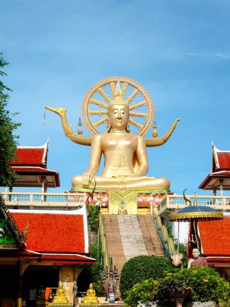 Thailand Koh Samui Big Buddha Tempel Statue