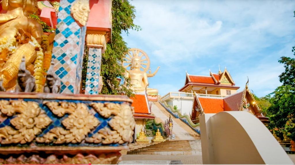 thailand koh samui big buddha tempelanlage
