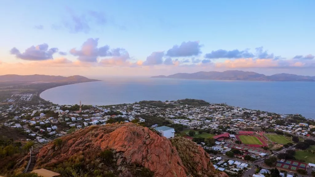 Townsville Australien Aussicht vom Castle Hill Lookout