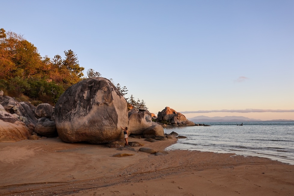 townsville australien rocks auf magnetic island