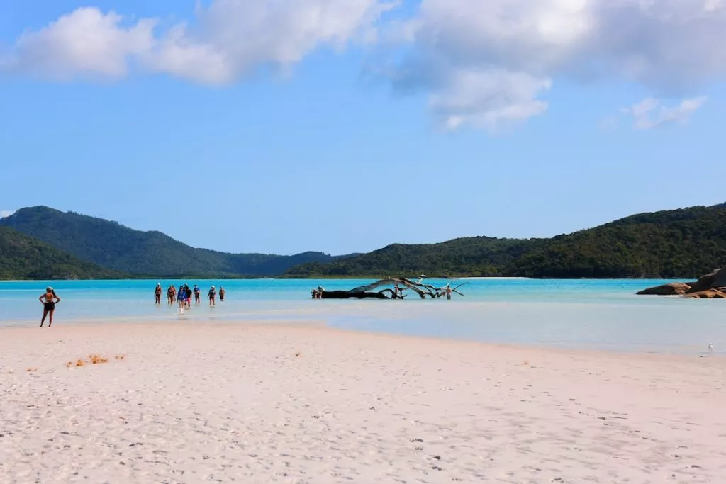 Townsville Australien Whitehaven Beach