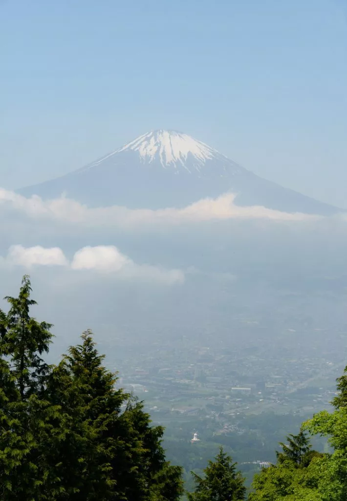 Japan Hakone Blick vom Otome Pass auf dem Mount Fuji Japan Hakone Blick vom Otome Pass auf dem Mount Fuji
