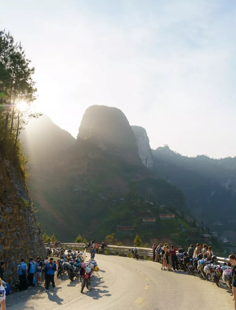 Vietnam Ha Giang Loop Aussichtspunkt am Ma Pi Leng Pass Vietnam Ha Giang Loop Aussichtspunkt am Ma Pi Leng Pass