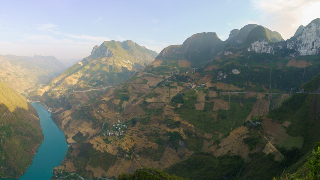 Vietnam Ha Giang Loop Blick vom Ma Pi Leng Pass