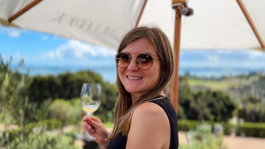 auckland waiheke island wein tasting auf einem weingut