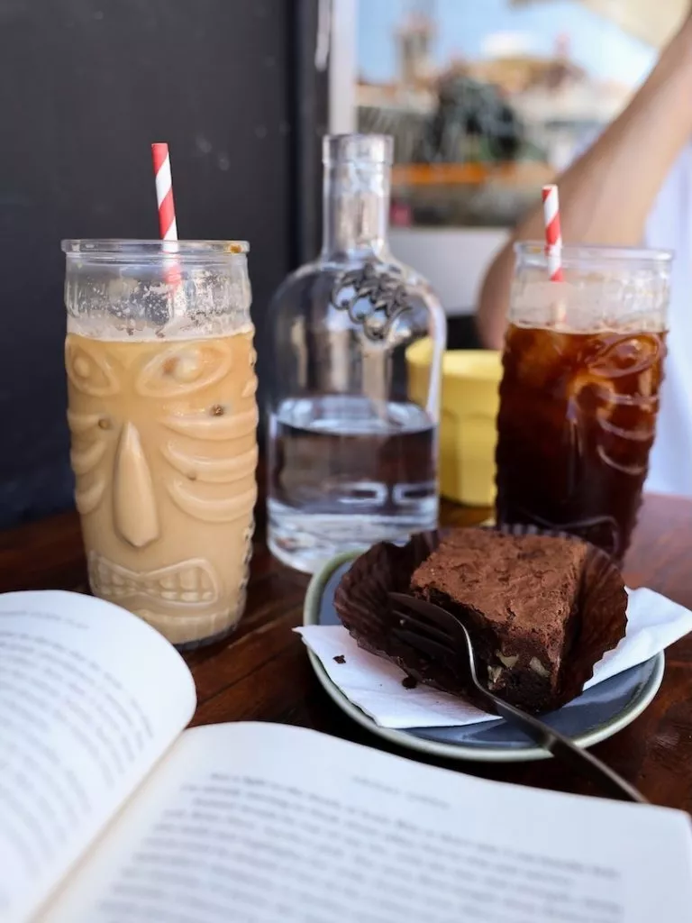 Brisbane Australien Cafe in West End