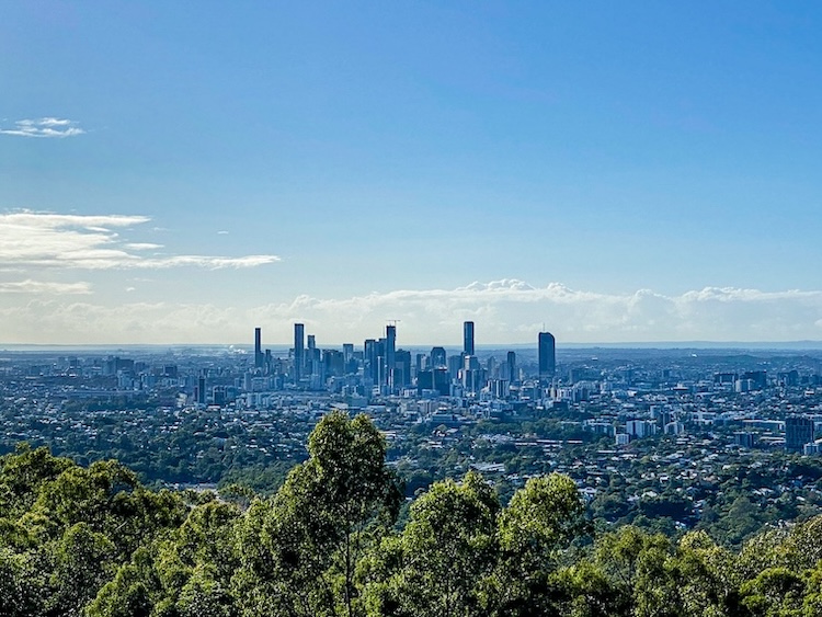 brisbane australien mt coot tha lookout