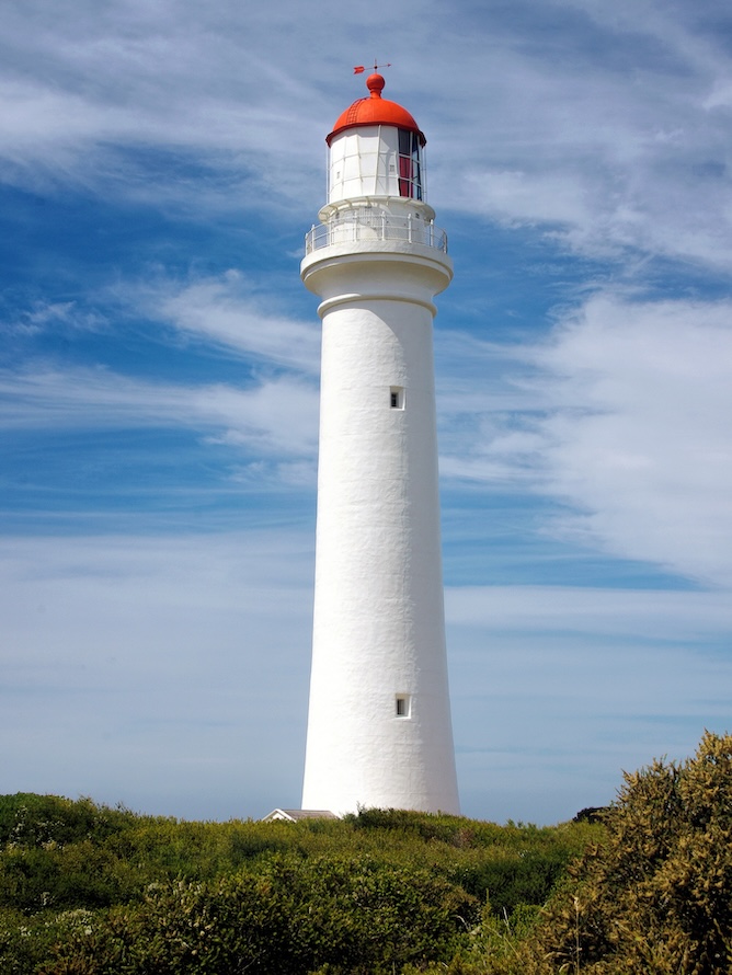 great ocean road australien aireys inlet lighthouse
