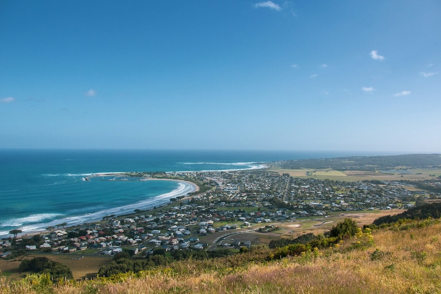 great ocean road australien apollo bay mariners lookout