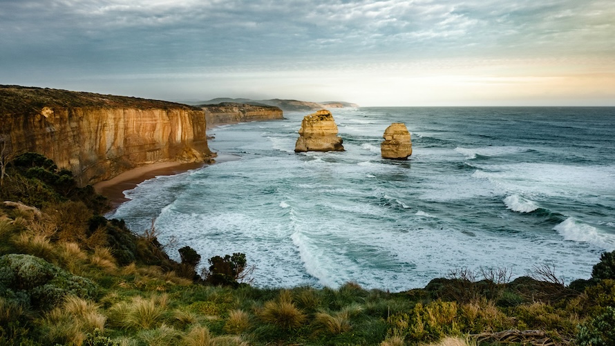 great ocean road australien blick auf die kueste Great Ocean Road Australien Blick auf die Küste